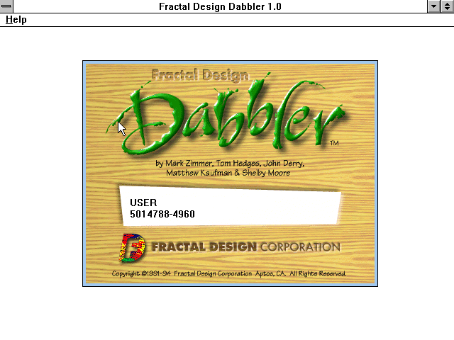 Fractal Design Dabbler 1.0 - Splash